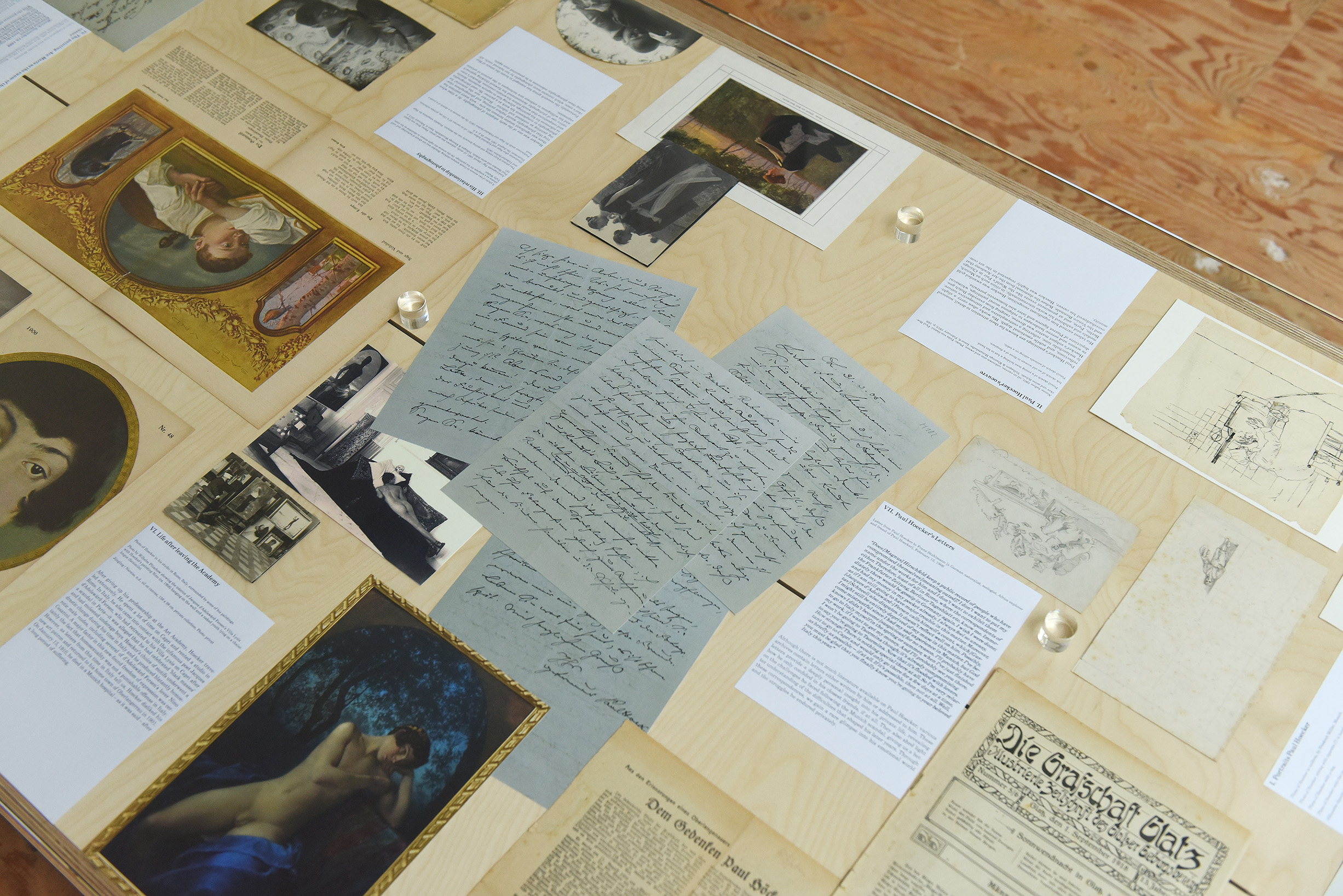 Exhibition by the Paul Hoecker Research Group