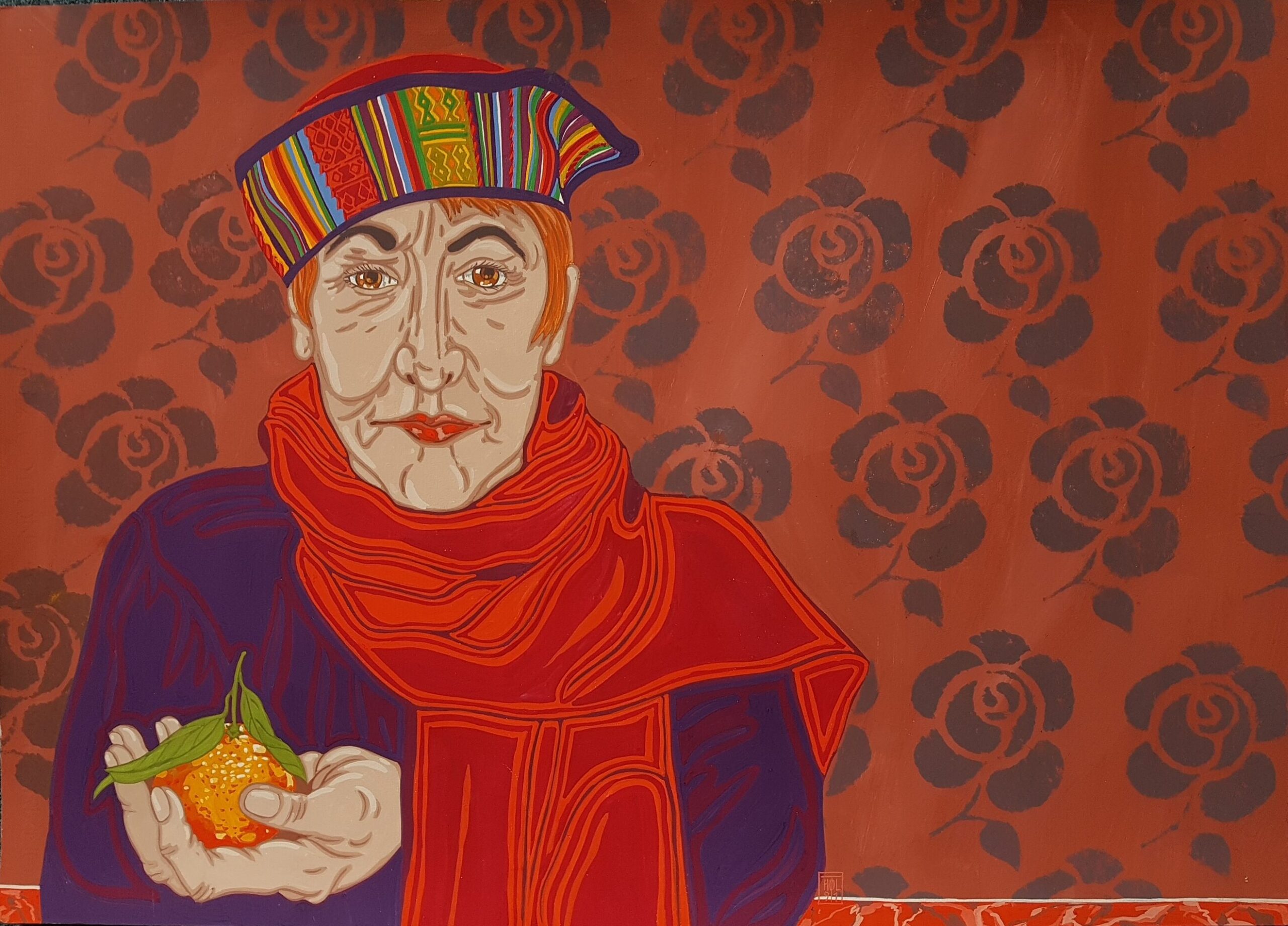 Helga Holtdorf: Selbstportrait